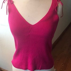 Express tank with tops (2) red & pink